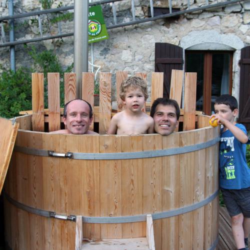 Au chaud dans le Bain nordique