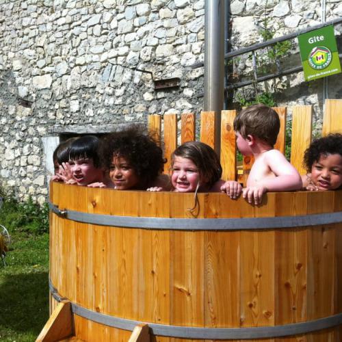 Bain nordique l été